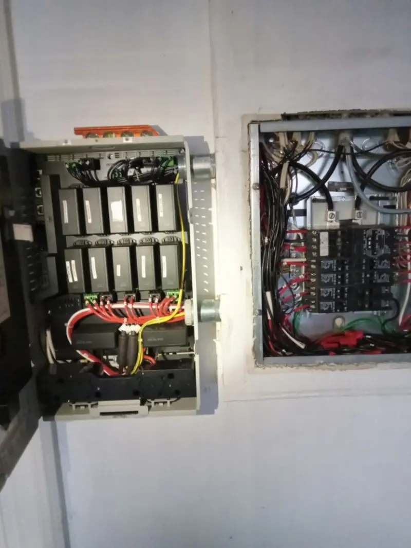 Electrical panel upgrade completed for Security Camera Wiring in Point Pleasant Beach